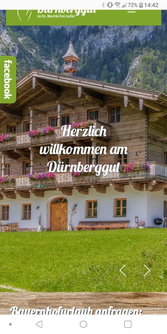 ザンクト・マルティン・バイ・ローファーDuernberggutアパートメント エクステリア 写真